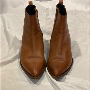 Italian Made Leather Booties